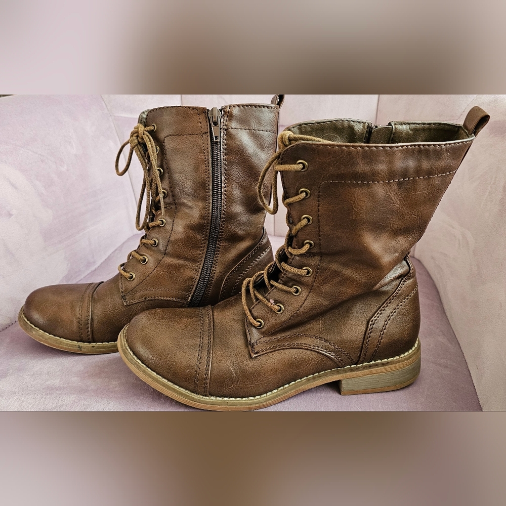 No Angel Size 6 Brown Boots